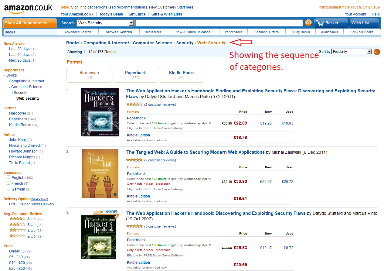 Review booking. How to share an Amazon shopping Cart.